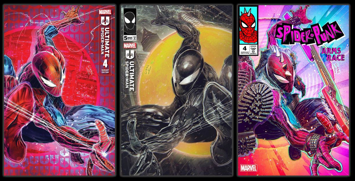 SPIDER-MAN - JOHN GIANG SET OF 3 - TRADE DRESS