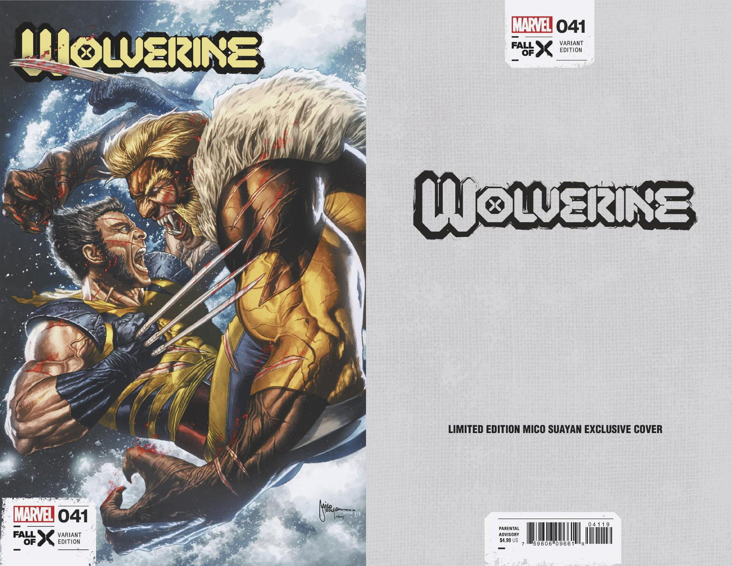 WOLVERINE #41 - MICO SUAYAN SET