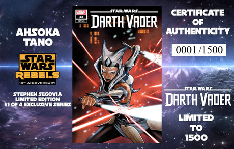 DARTH VADER #42 - SEGOVIA REBELS 10TH ANN LIM EDITION - #1 OF 4 EXCLUSIVE SERIES - 01/03/24