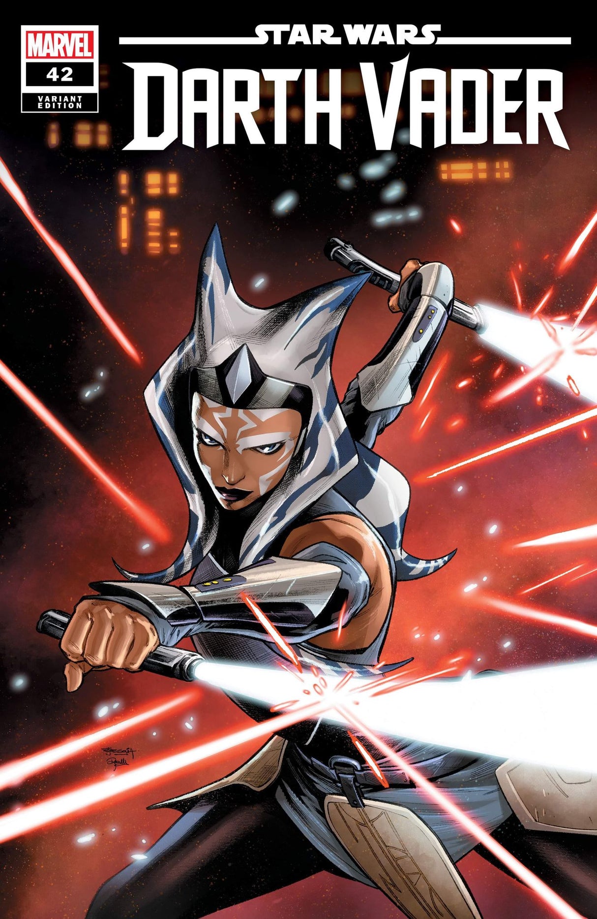 STAR WARS DARTH VADER #42 - STEPHEN SEGOVIA - TRADE DRESS - LTD 1500