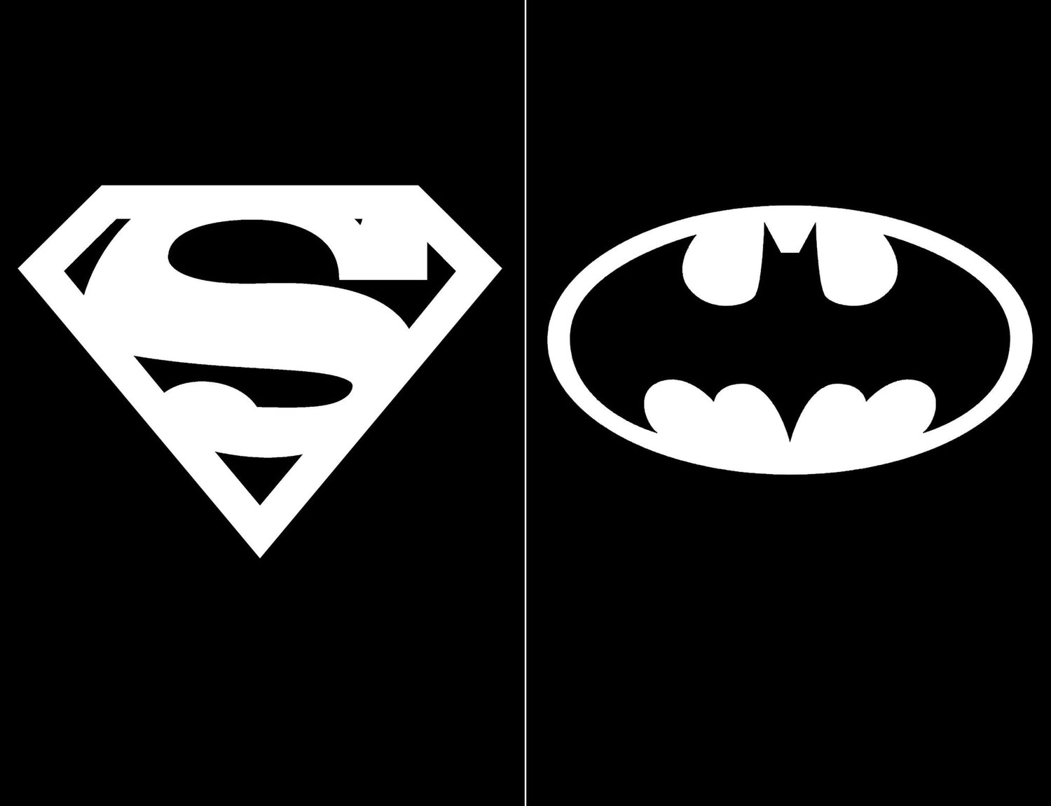 BATMAN '89 ECHOES #2 & SUPERMAN '78 #2 - GLOW-IN-THE-DARK COVER SET