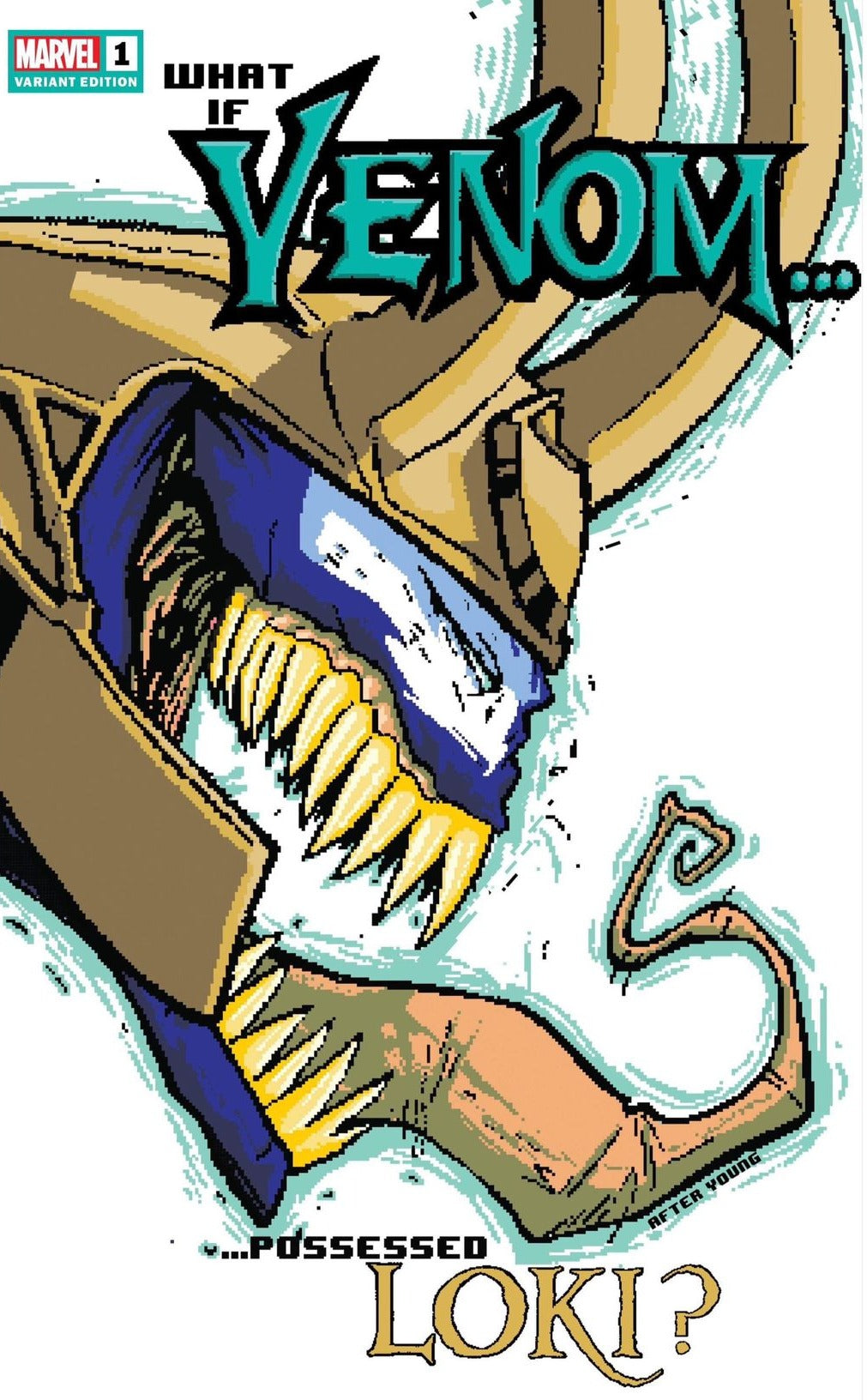 WHAT IF VENOM #1 - MATTHEW WAITE TRADE DRESS - LTD 3000