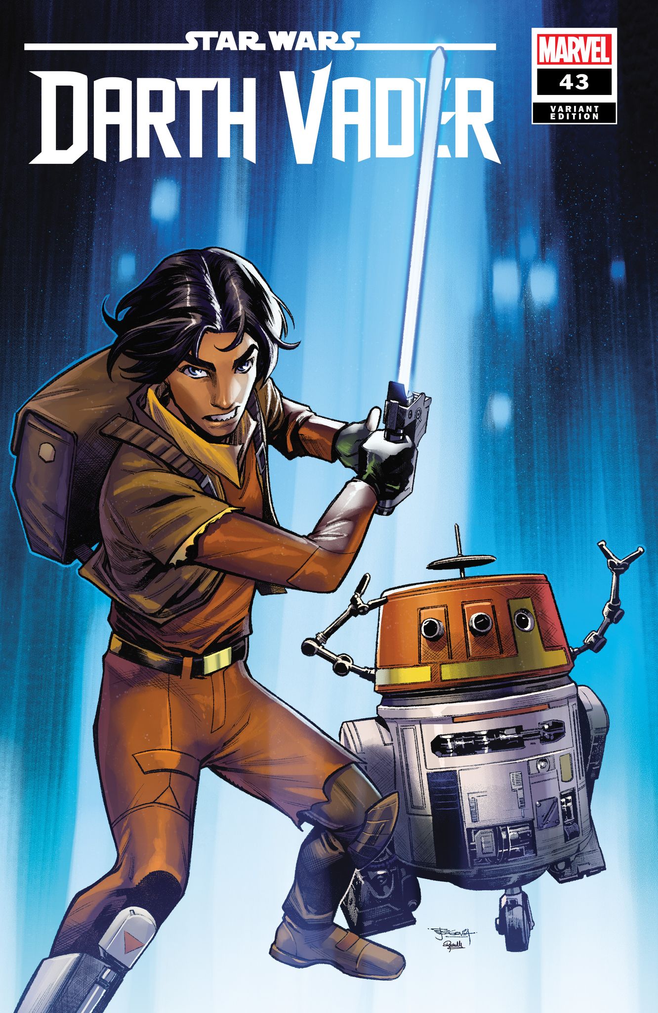 STAR WARS DARTH VADER #43 - STEPHEN SEGOVIA - TRADE DRESS - LTD 1500