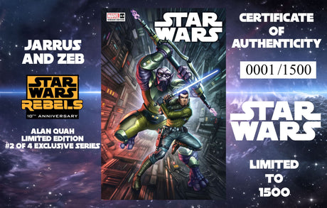 STAR WARS #43 - QUAH REBELS 10TH ANN LIM EDITION - #2 OF 4 EXCLUSIVE SERIES