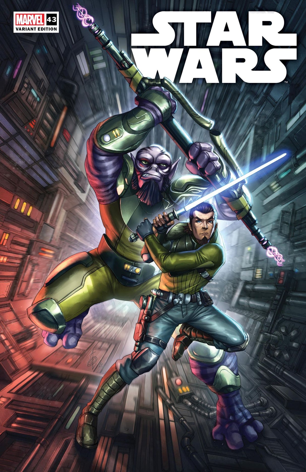 STAR WARS #43 - QUAH REBELS 10TH ANN LIM EDITION - #2 OF 4 EXCLUSIVE SERIES
