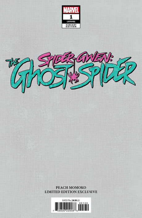 SPIDER-GWEN THE GHOST-SPIDER #1 - PEACH MOMOKO TRADE - LTD 3000 5/22/24