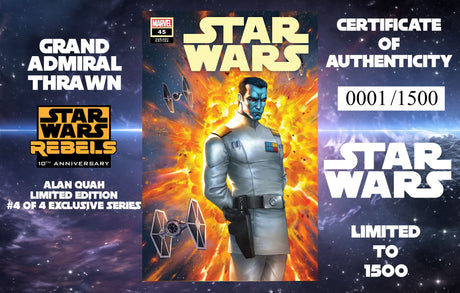 STAR WARS #45 - QUAH REBELS 10TH ANN LIM EDITION - #4 OF 4 EXCLUSIVE SERIES