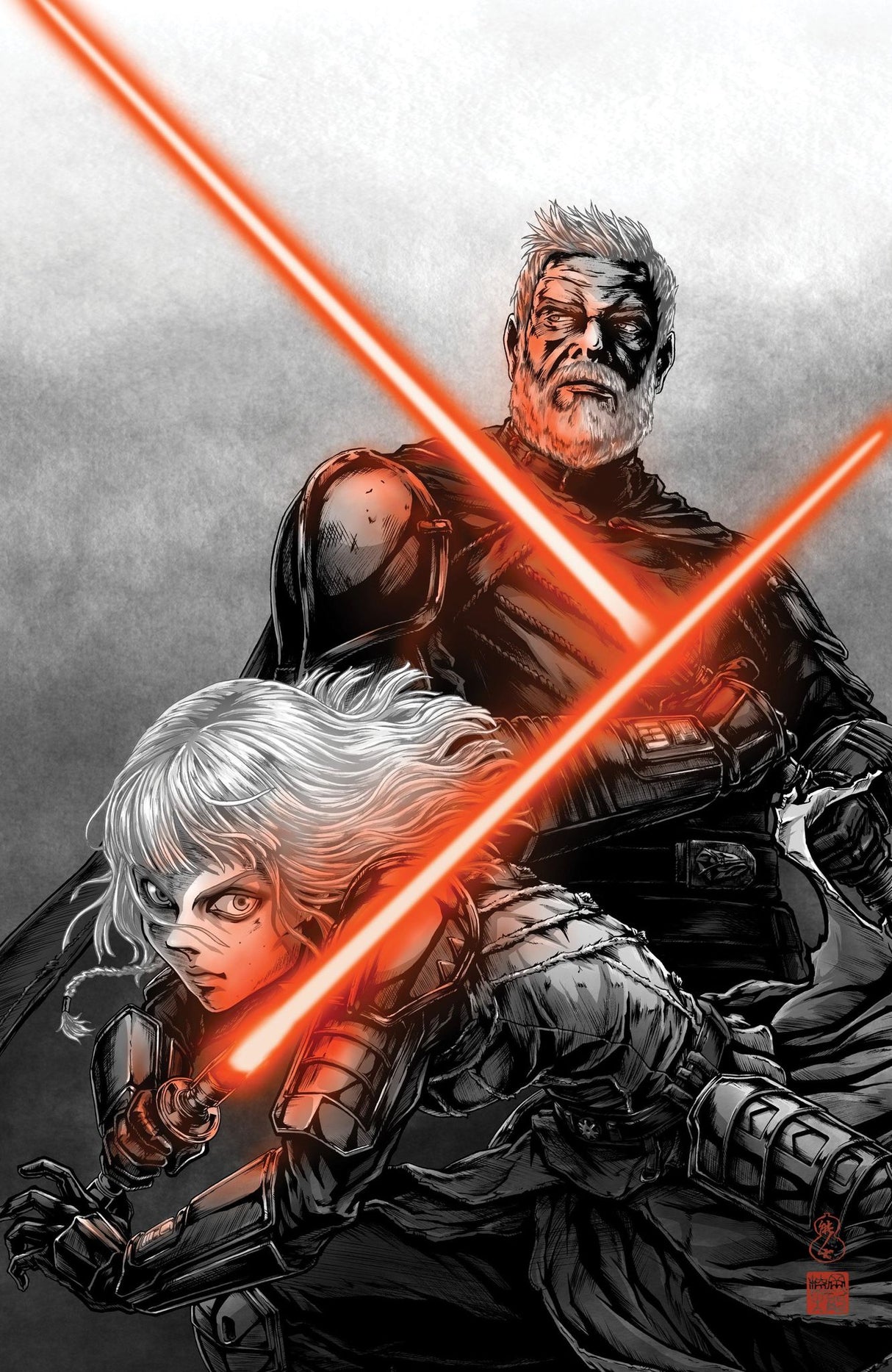 STAR WARS: AHSOKA #1 - TAKASHI OKAZAKI VIRGIN - LTD 1000