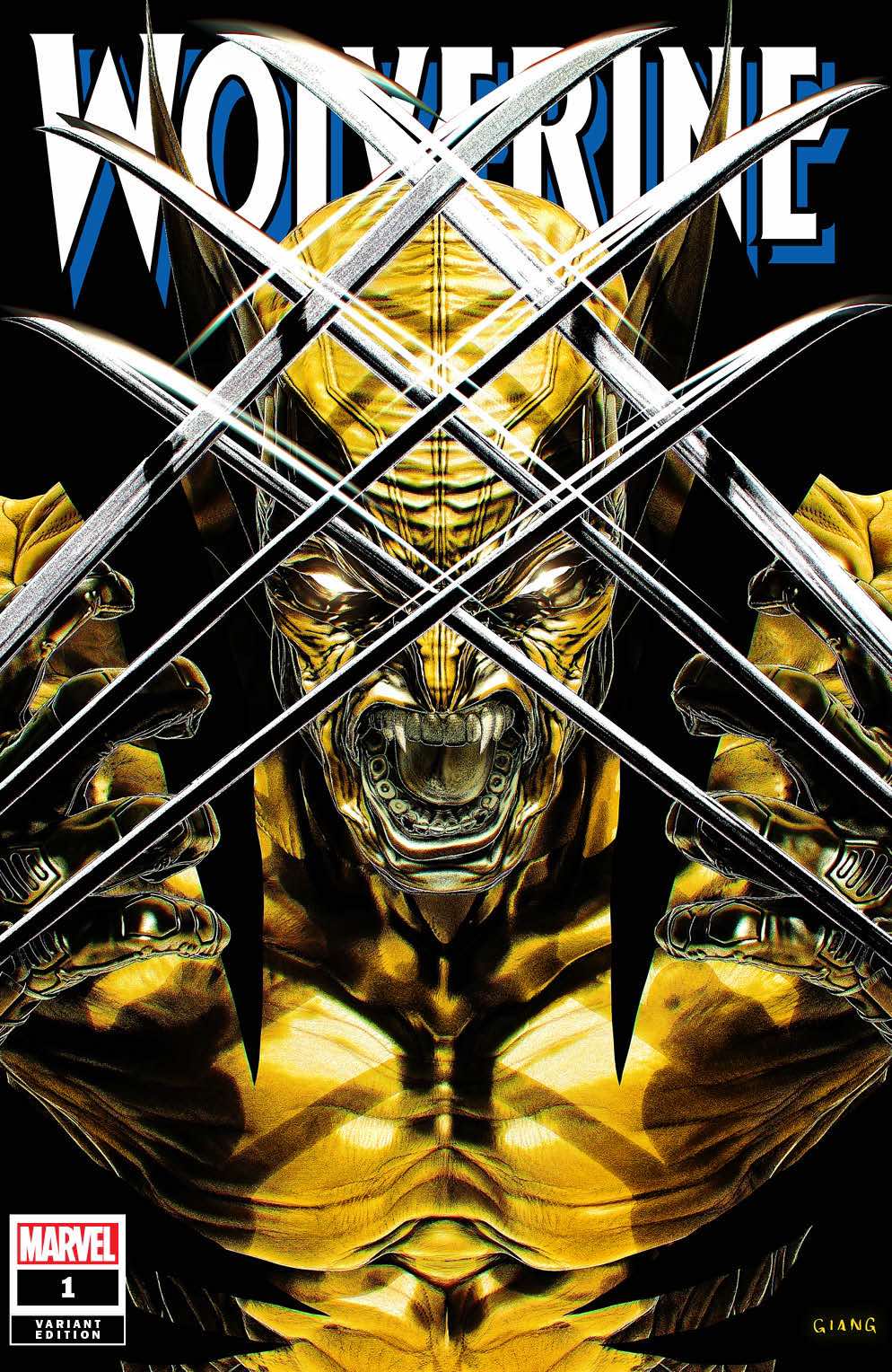 WOLVERINE #1 - JOHN GIANG - NEGATIVE BLEED - TRADE & VIRGIN SET - KEY ISSUE
