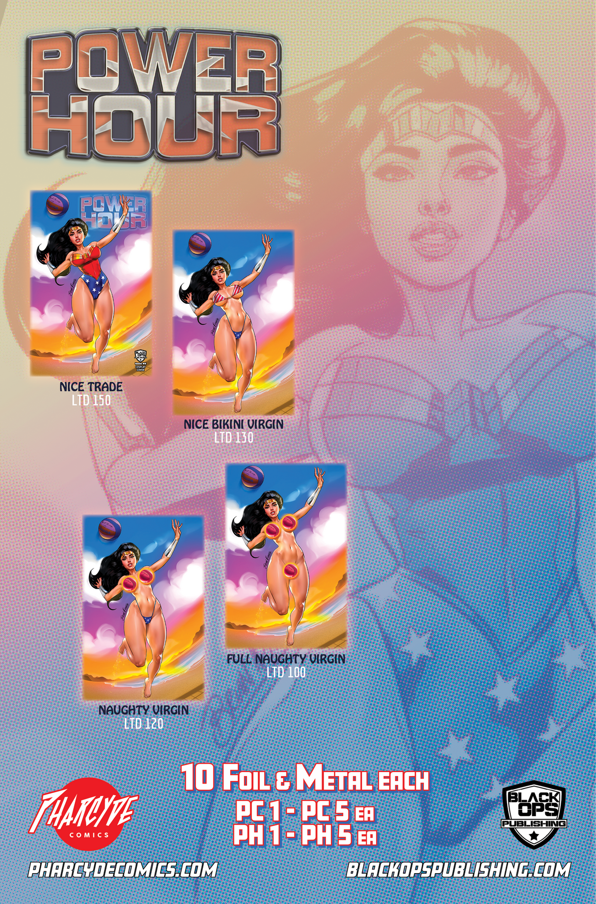 POWER HOUR #2 - "VOLLEY GIRL" VIRGIN TOPLESS METAL LTD 10