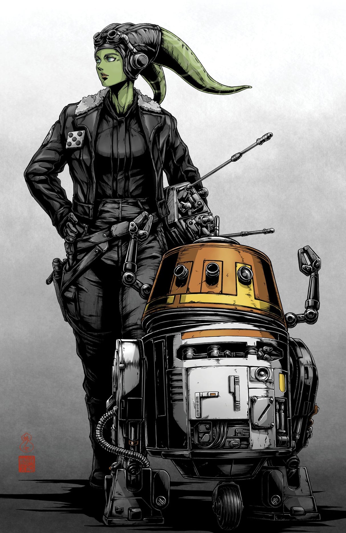 STAR WARS: AHSOKA #4 - TAKASHI OKAZAKI VIRGIN - LTD 1000