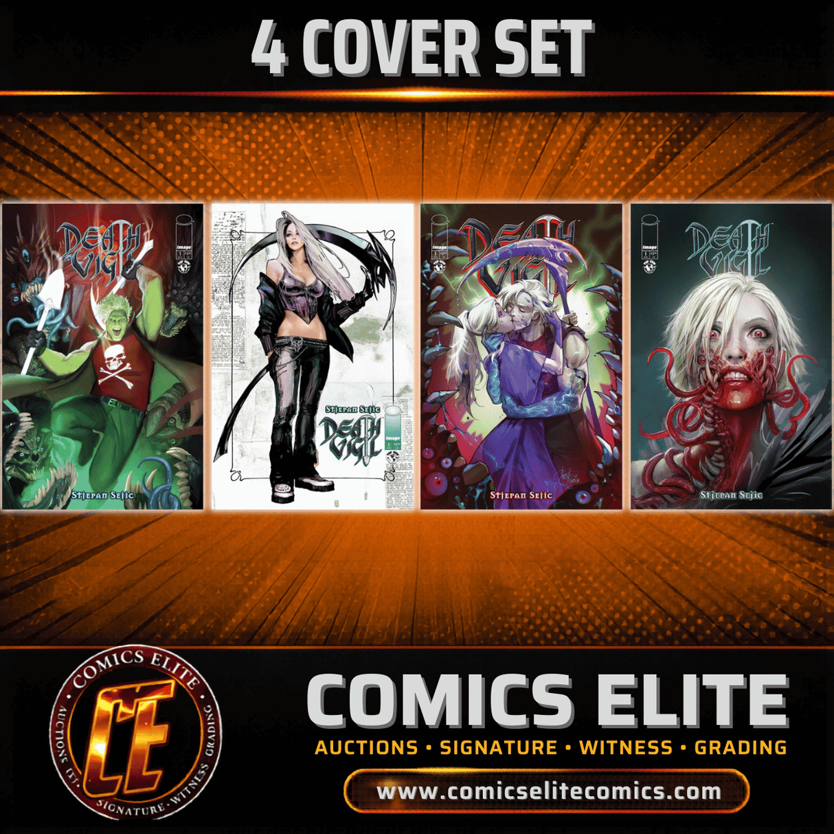 DEATH VIGIL #1 - 4 COVER SET - (RELEASE: 8/5/26)