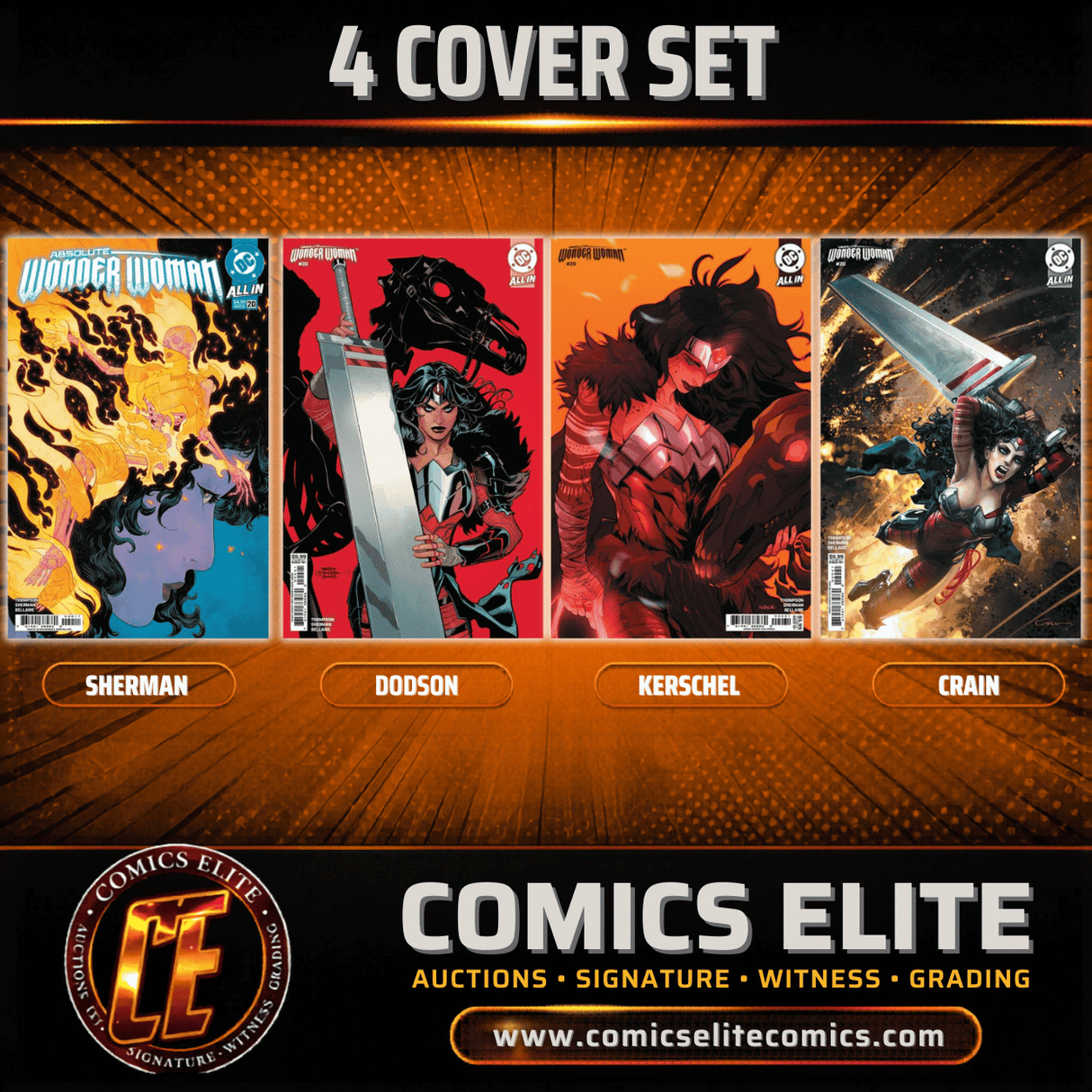 ABSOLUTE WONDER WOMAN #20 - 4 COVER SET - (RELEASE: 5/27/26)