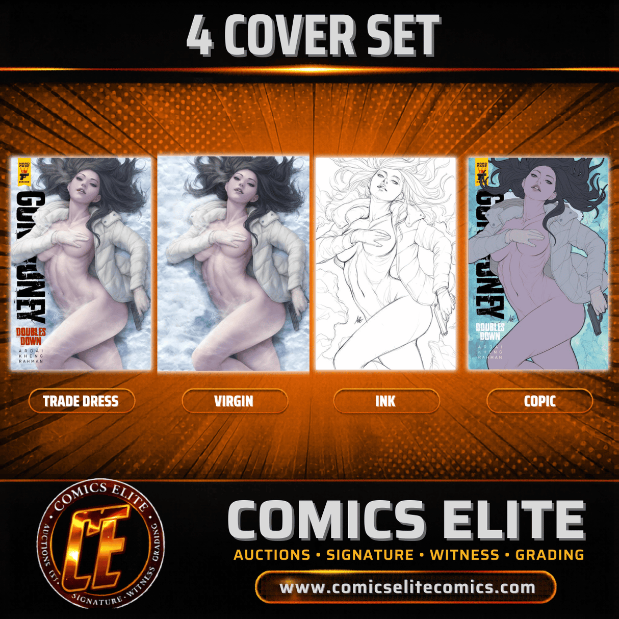GUN HONEY DOUBLES DOWN #1 - ARTGERM - 4 COVER SET - (RELEASE: 6/17/26)