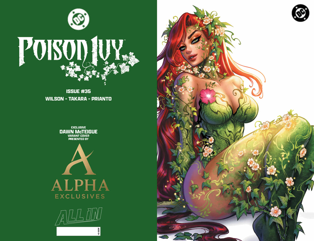 POISON IVY #35 DAWN MCTEIGUE - ALPHA - TORONTO FAN EXPO - VIRGIN - LTD 1000