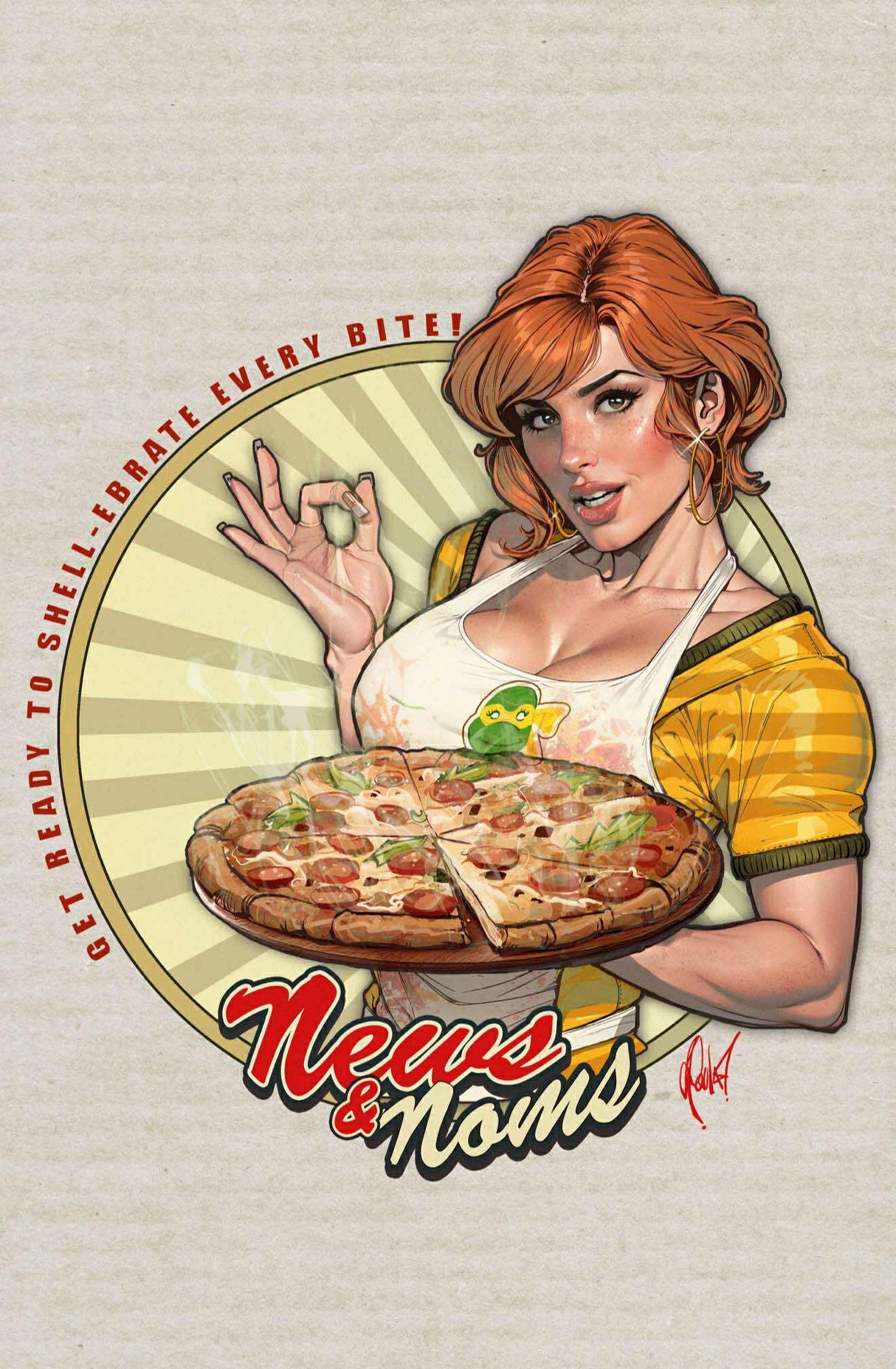 TMNT #12 CEDRIC POULAT - VIRGIN - LTD 600