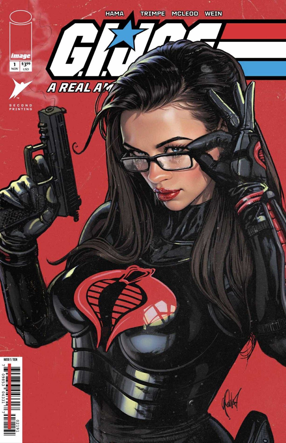 G.I. JOE #1 REPRINT - POULAT - TRADE DRESS - LTD 750