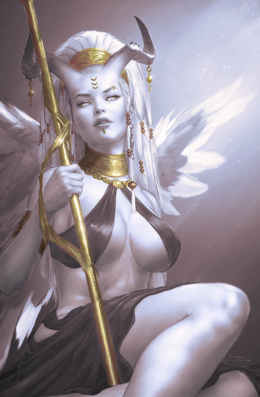 THE DARKNESS #1 SILVA - GREY VIRGIN - LTD 500