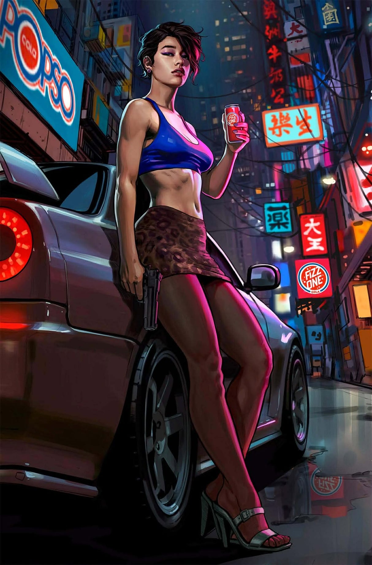 POP KILL #1 POULAT, TALAVERA, SILVA & CHRIS NG - SET OF 4