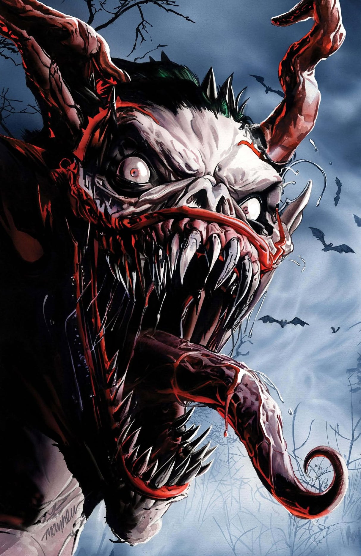 ABSOLUTE BATMAN #15 MAYHEW - TRADE DRESS & VIRGIN - SET OF 2