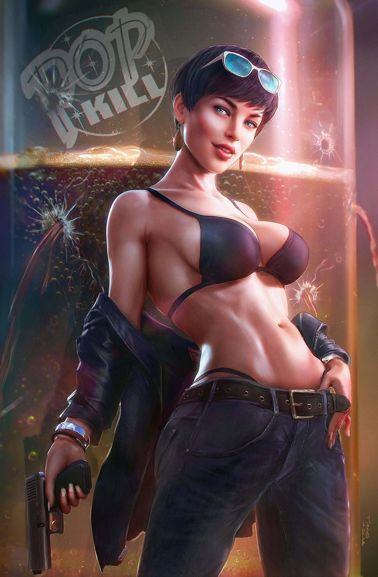 POP KILL #1 POULAT, TALAVERA, SILVA & CHRIS NG - SET OF 4