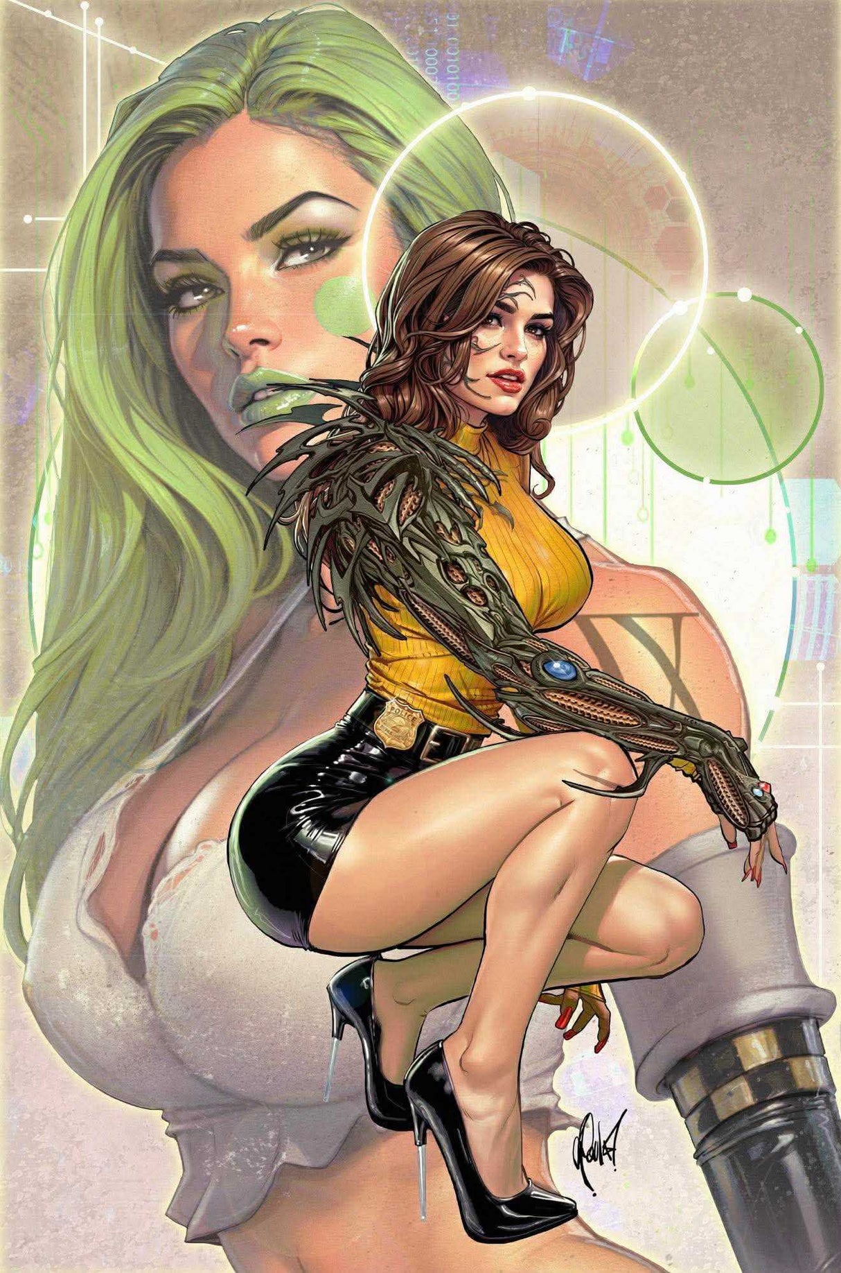 WITCHBLADE #20 - CEDRIC POULAT - VIRGIN - LTD 500