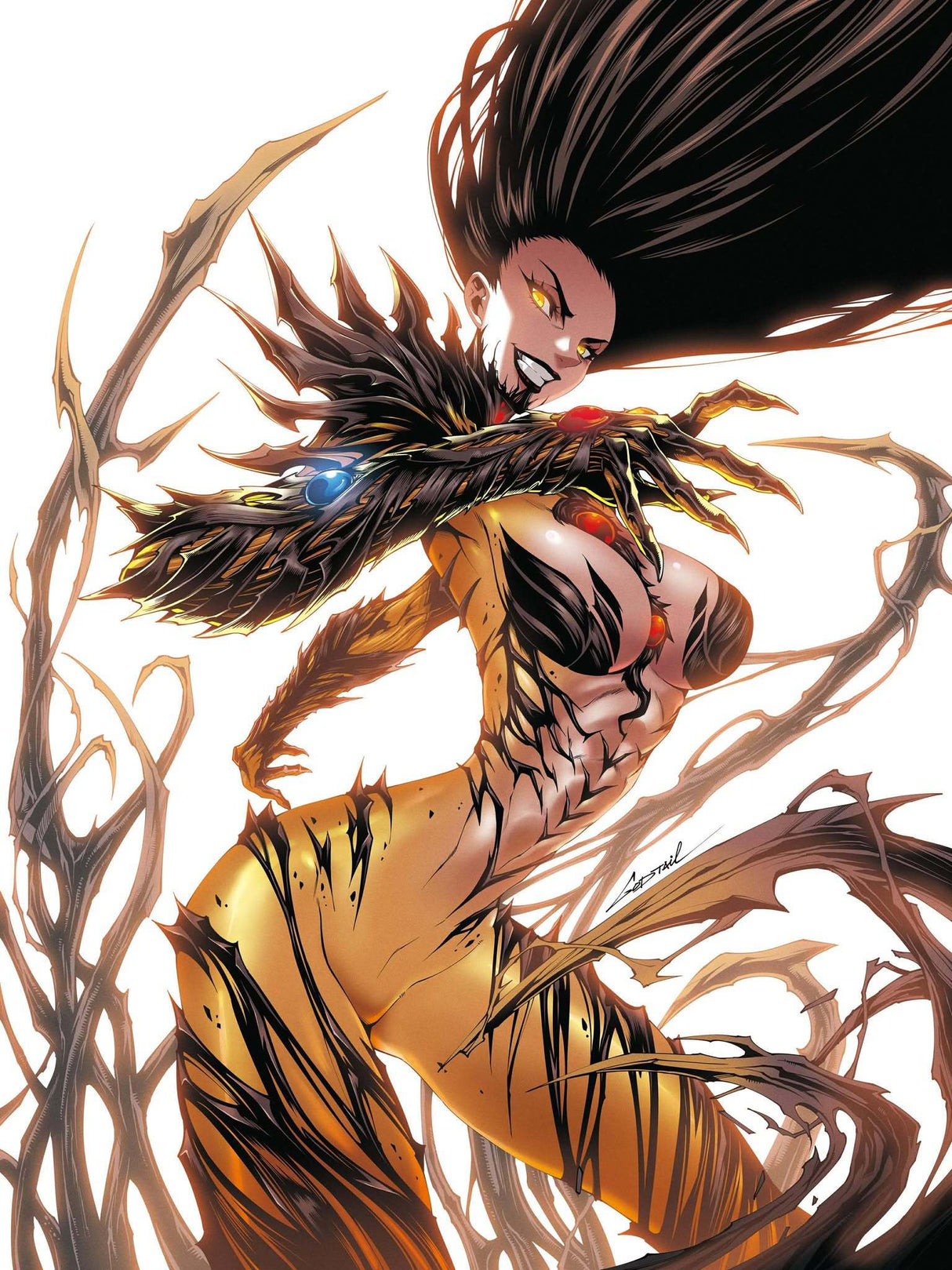 WITCHBLADE ANNUAL 2026 #1 GODTAIL - VIRGIN WHITE - LTD 500