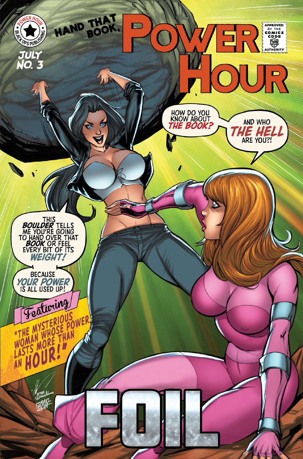 POWER HOUR #3 ALE GARZA "DAMAGE" HOMAGE - TRADE NICE FOIL - LTD 5