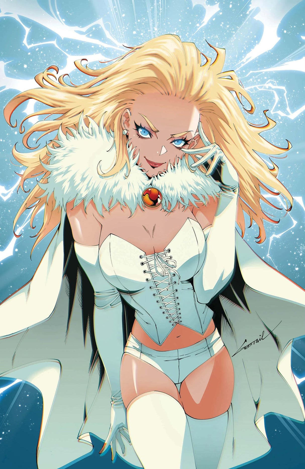 X-MEN UNITED #1 GODTAIL - VIRGIN BLUE - LTD 1000