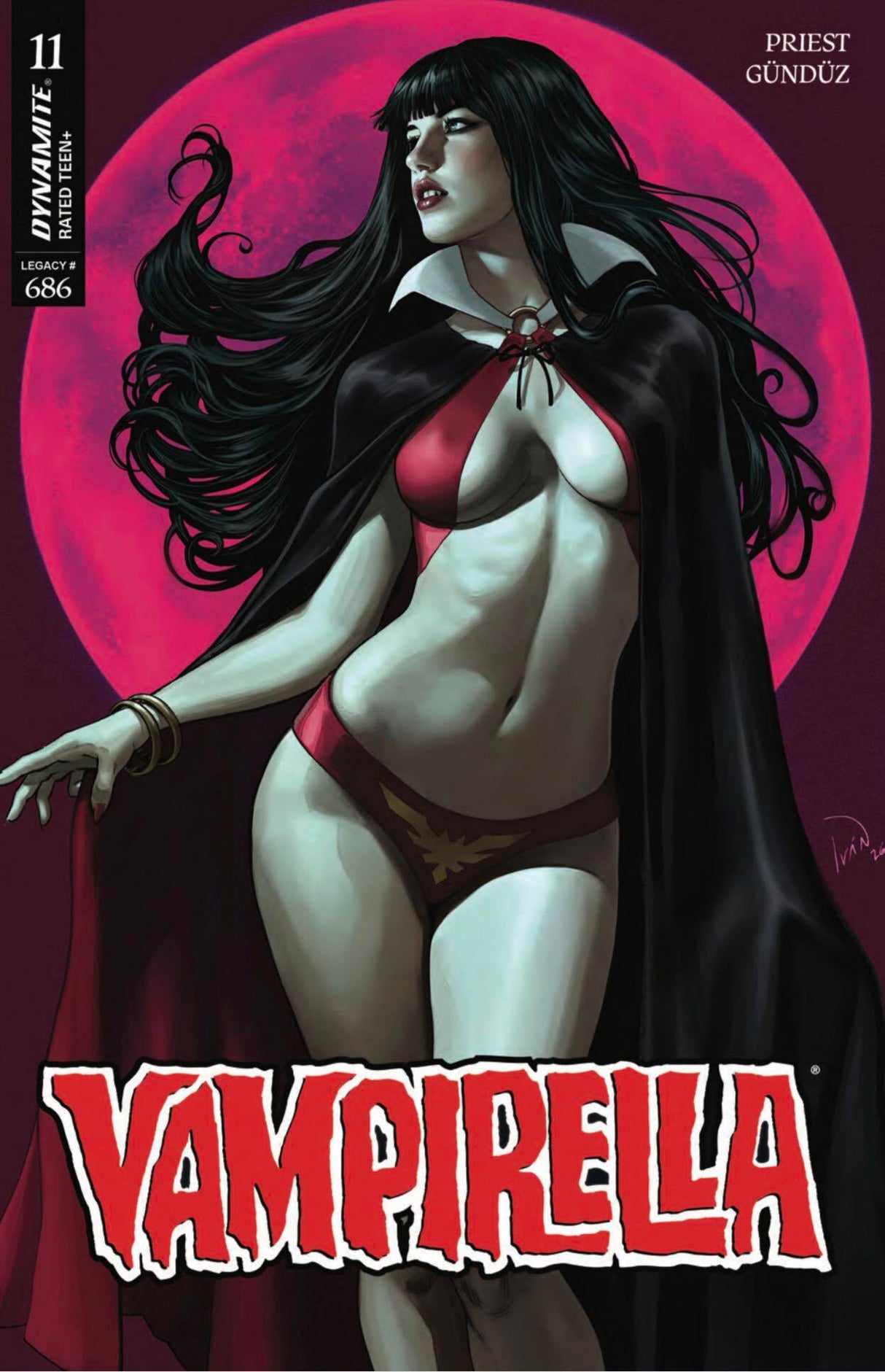 VAMPIRELLA #11 TALAVERA - TRADE DRESS - LTD 500