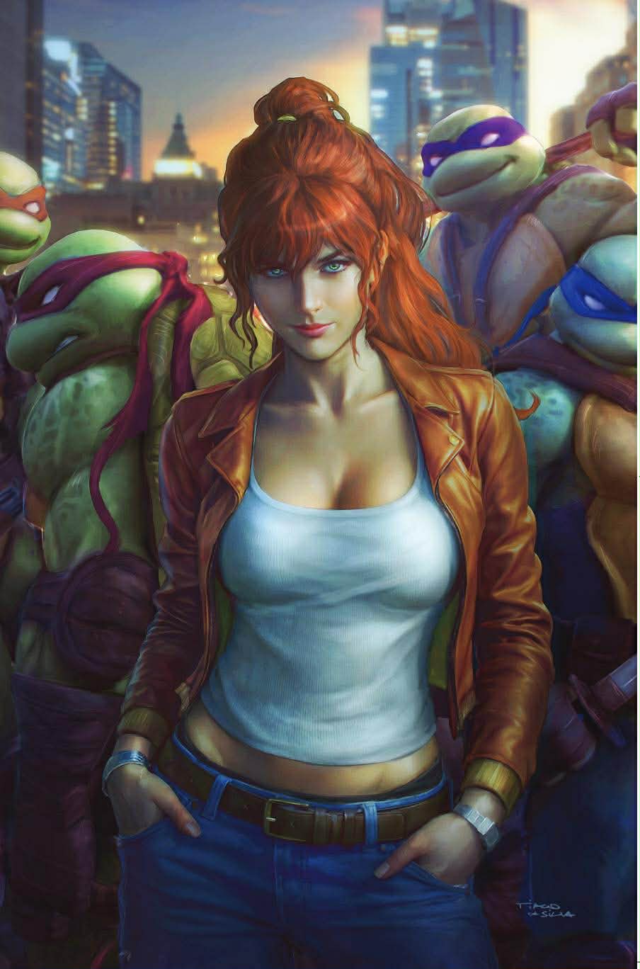 TMNT #16 - TIAGO DA SILVA - VIRGIN - LTD 600