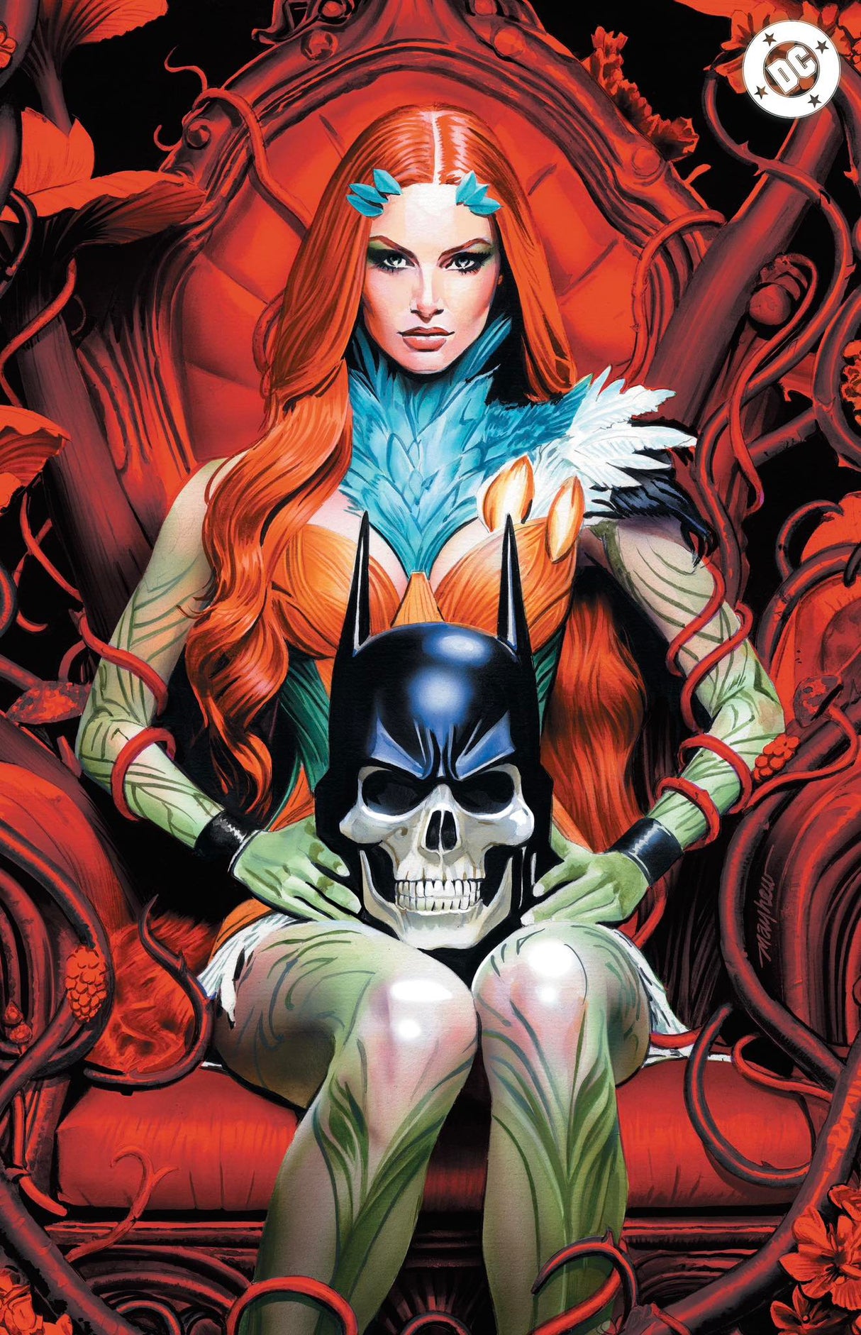 ABSOLUTE BATMAN #19 - MAYHEW - VIRGIN FOIL RED - LTD 1000