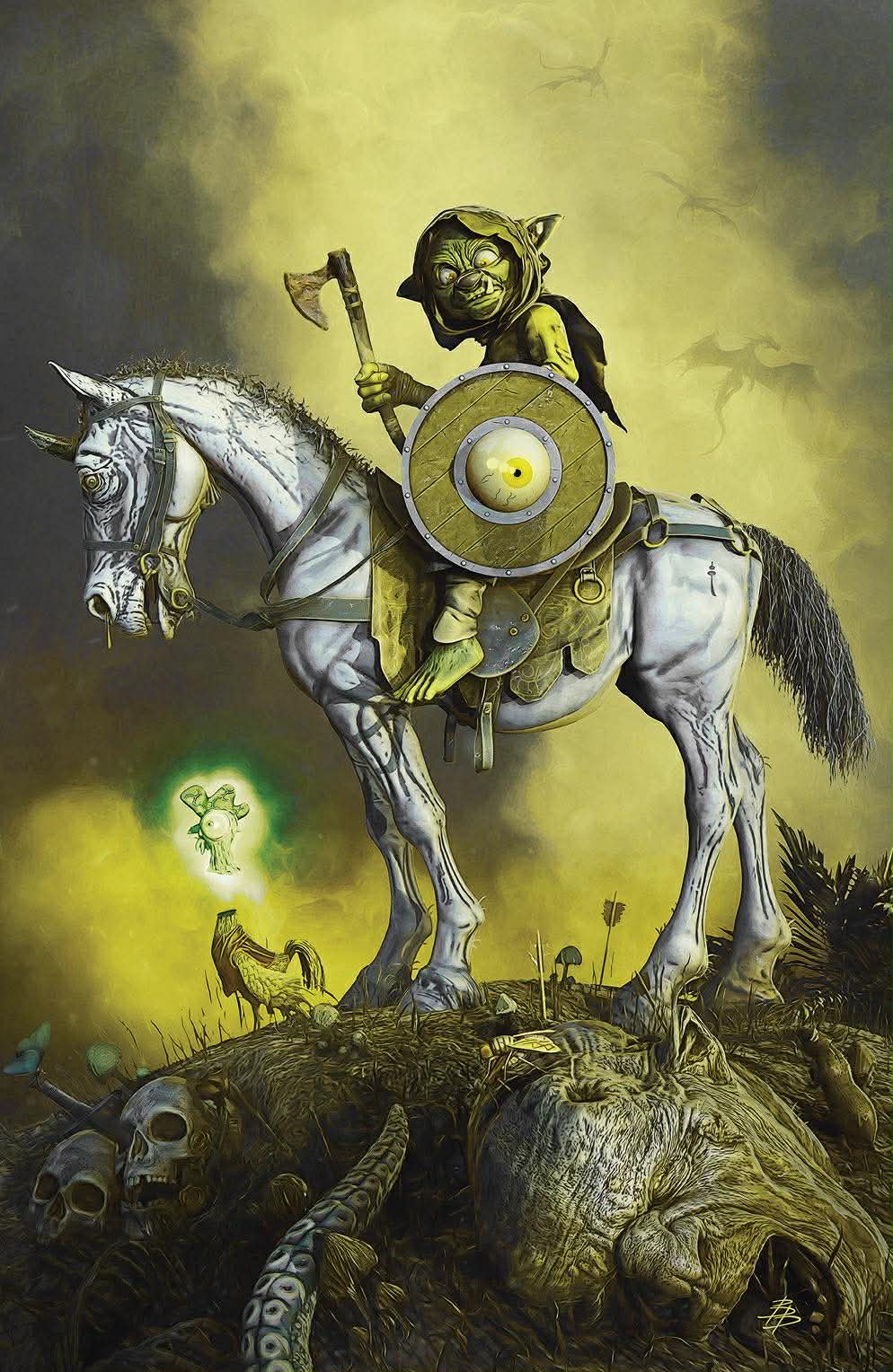 D’ORC #1 FOURTH PRINT - BJORN BARENDS - VIRGIN GREEN - LTD 500