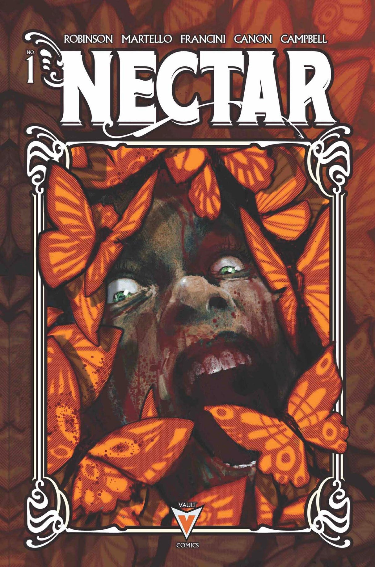 NECTAR #1 - SECOND PRINT - JASON SHAWN ALEXANDER- VIRGIN FOIL - LTD 500