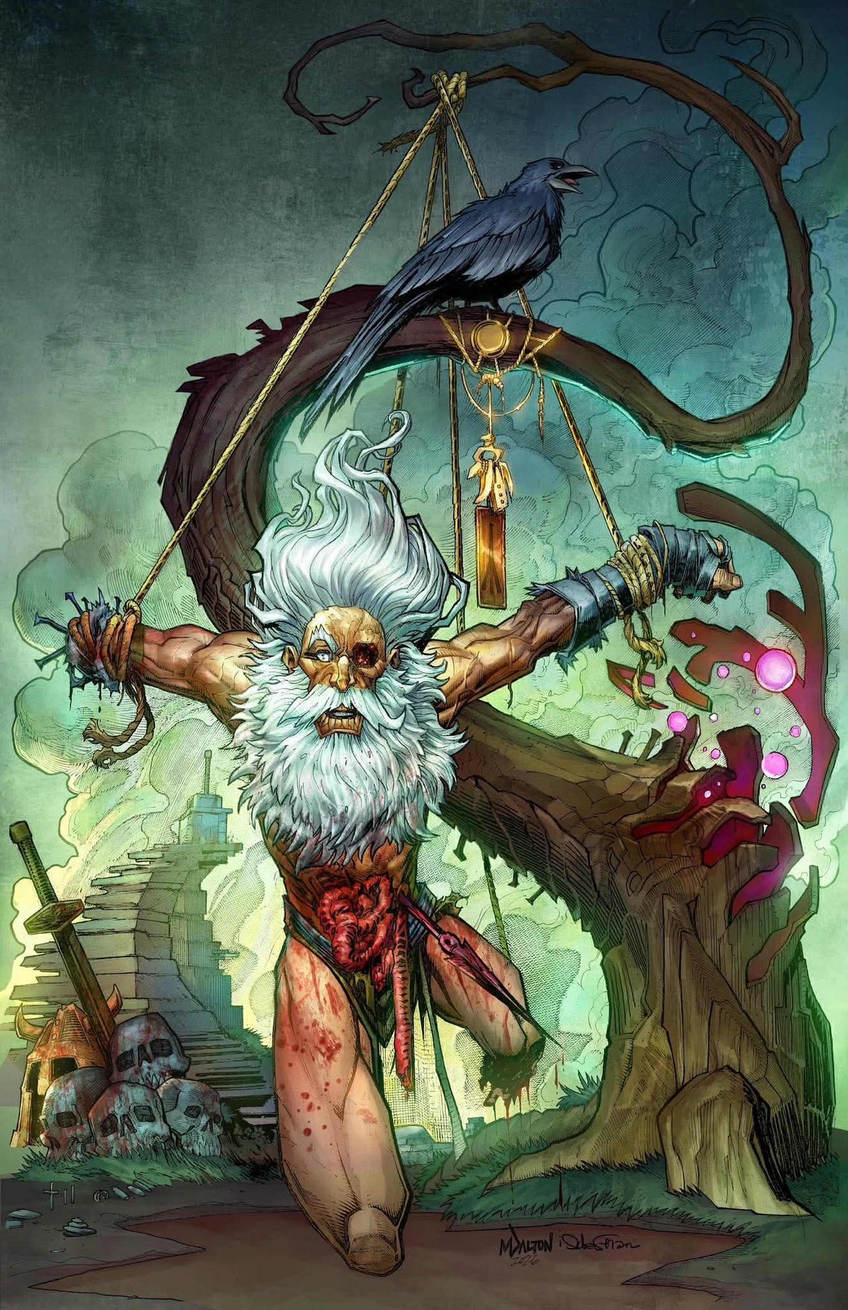 ODIN #1 - MATT DALTON - 2 COVER SET - LIMITED TO 500