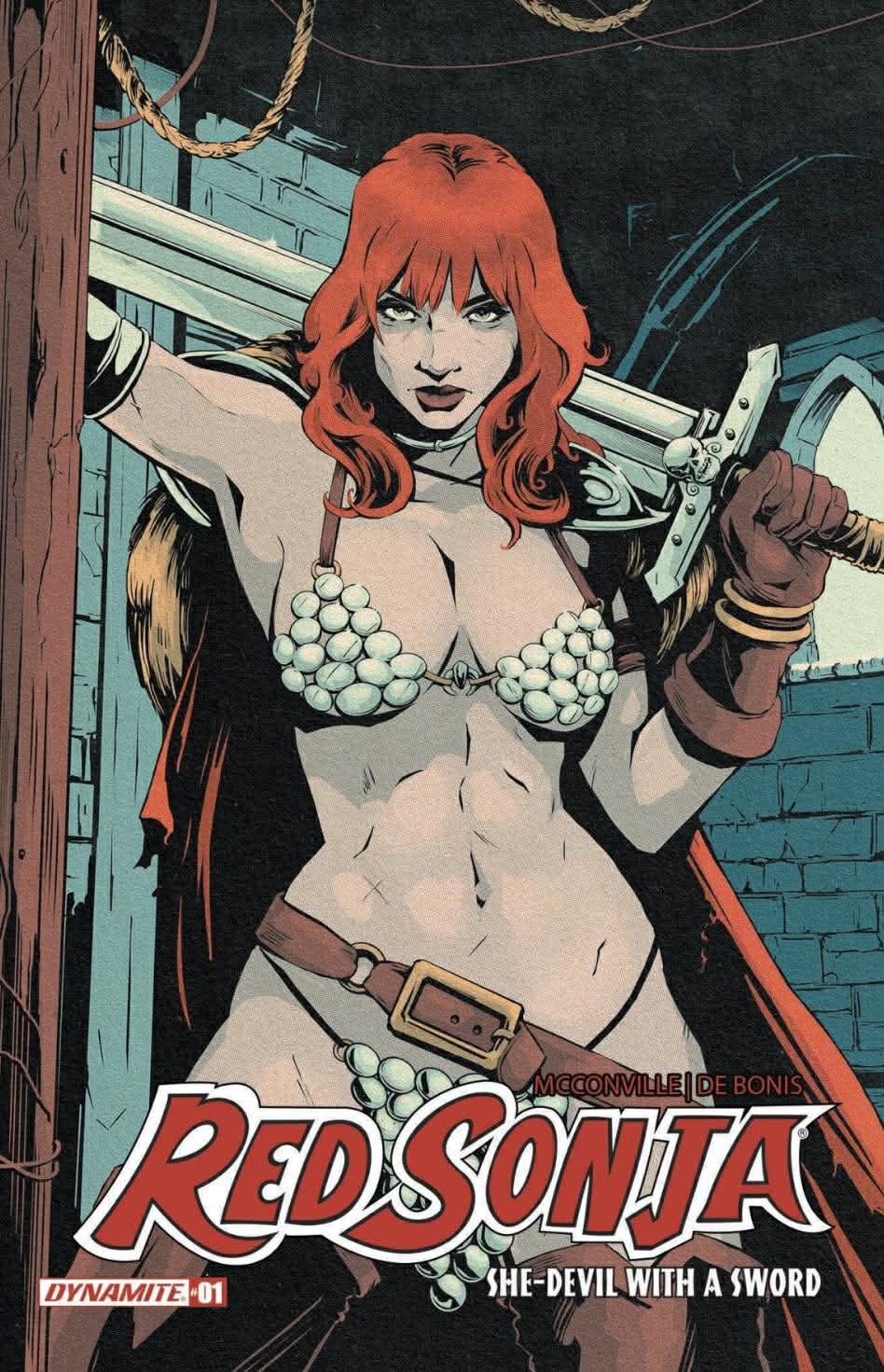 RED SONJA: SHE DEVIL WITH A SWORD #1 - FLOPS! - TRADE DRESS - LTD 500