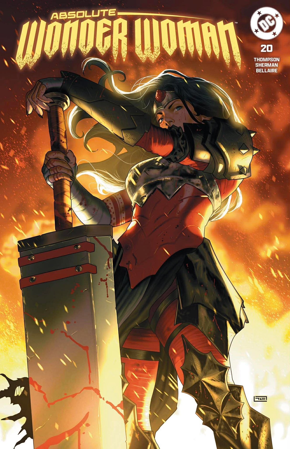 ABSOLUTE WONDER WOMAN #20 TAURIN CLARKE - TRADE DRESS - LTD 3000