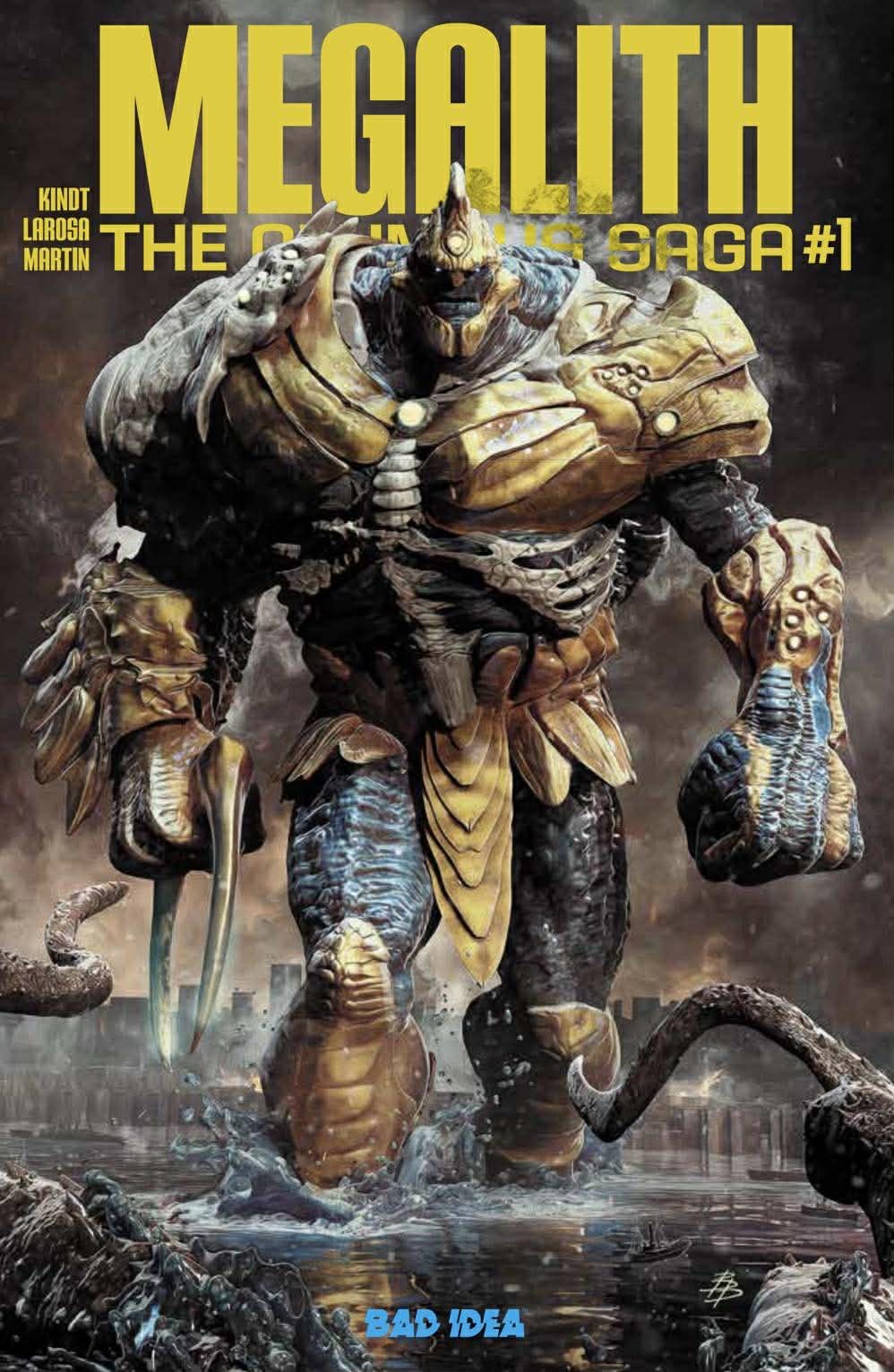 MEGALITH #1 - BJORN BARENDS - TRADE DRESS - LTD 500
