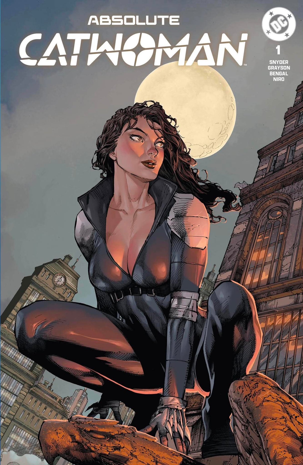 ABSOLUTE CATWOMAN #1 - ED BENES - 2 COVER SET
