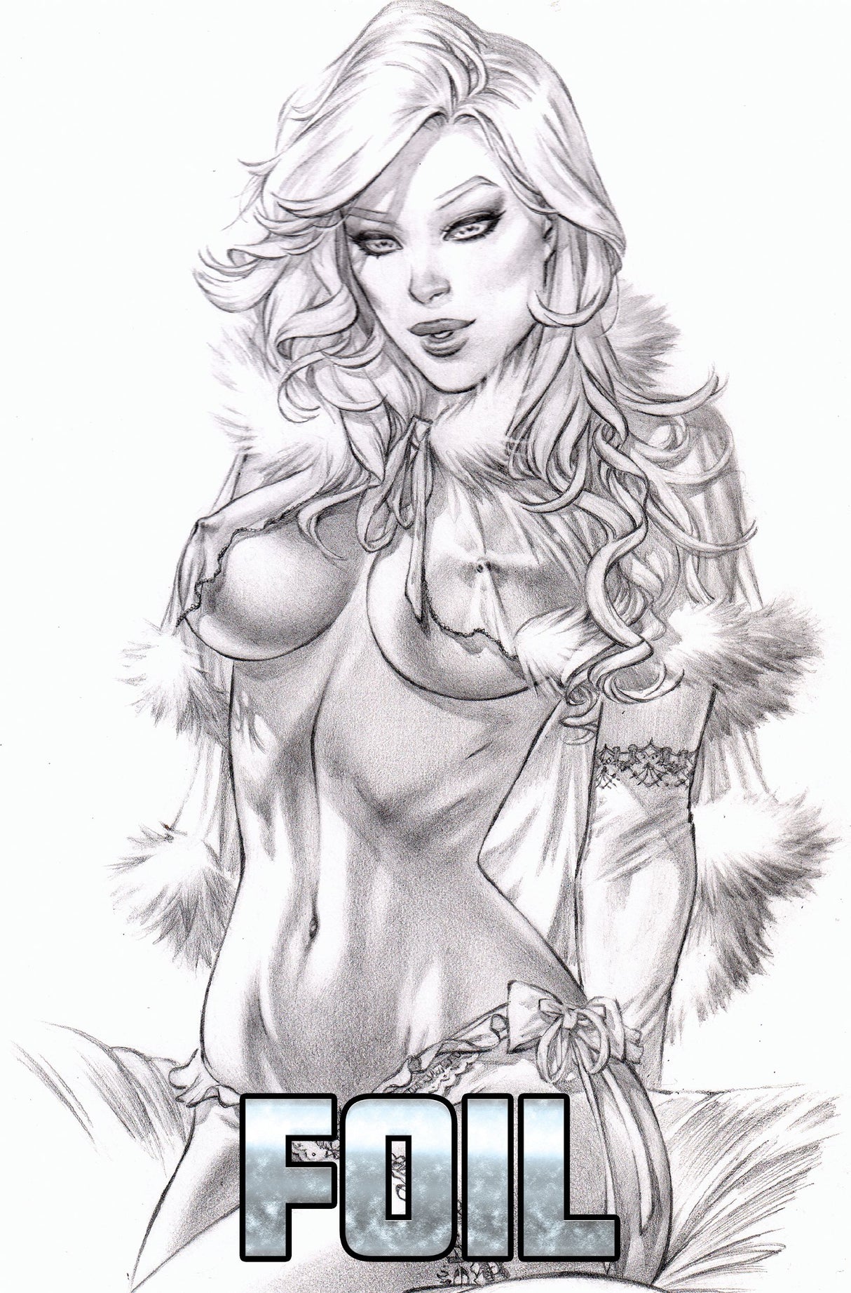 POWER HOUR #3 EBAS "ICE QUEEN" - DENVER FANEXPO EXCLUSIVE - SKETCH FOIL - LTD 20