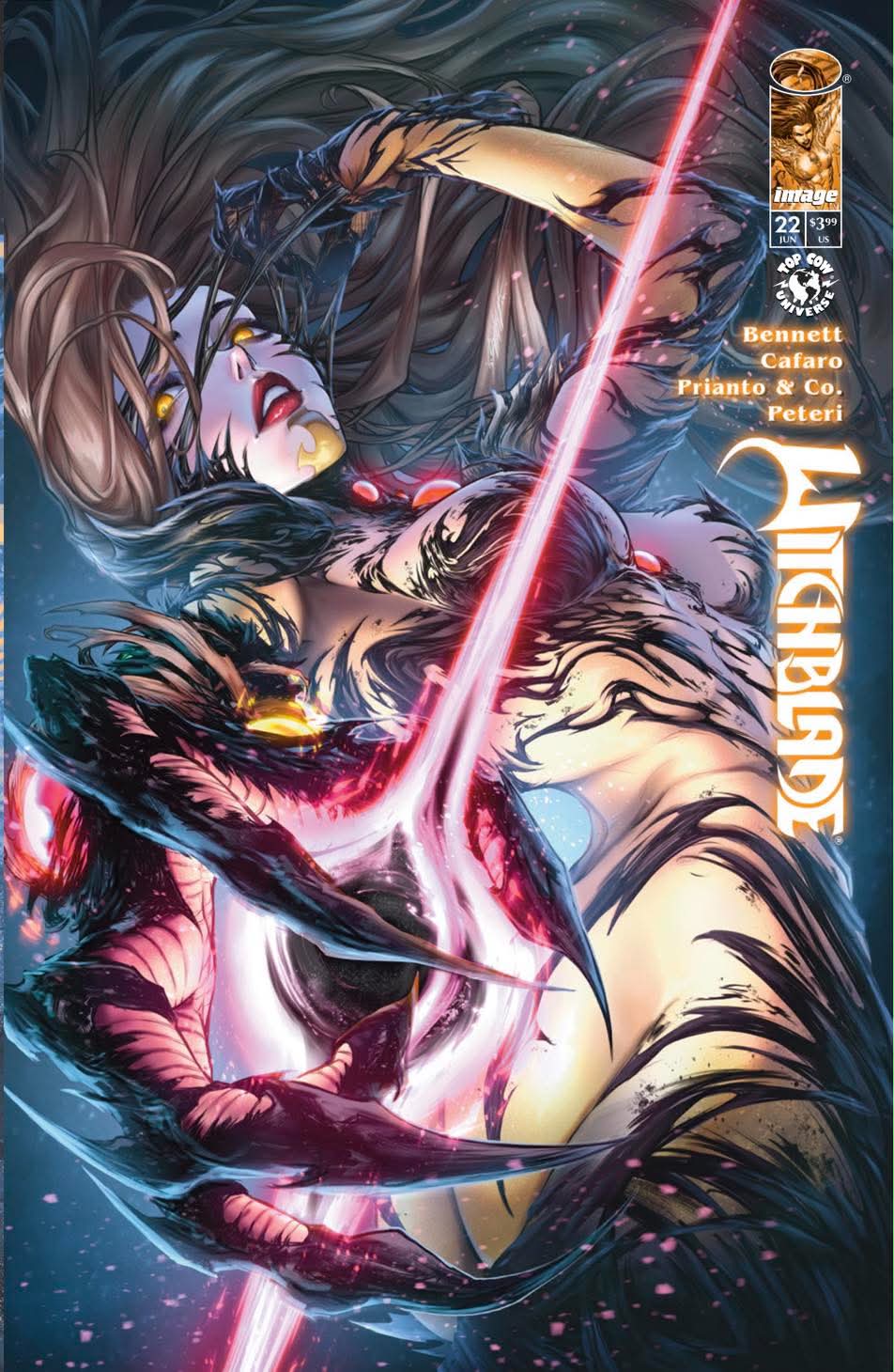 WITCHBLADE #22 DRAX GAL - 3 COVER SET - LTD 500