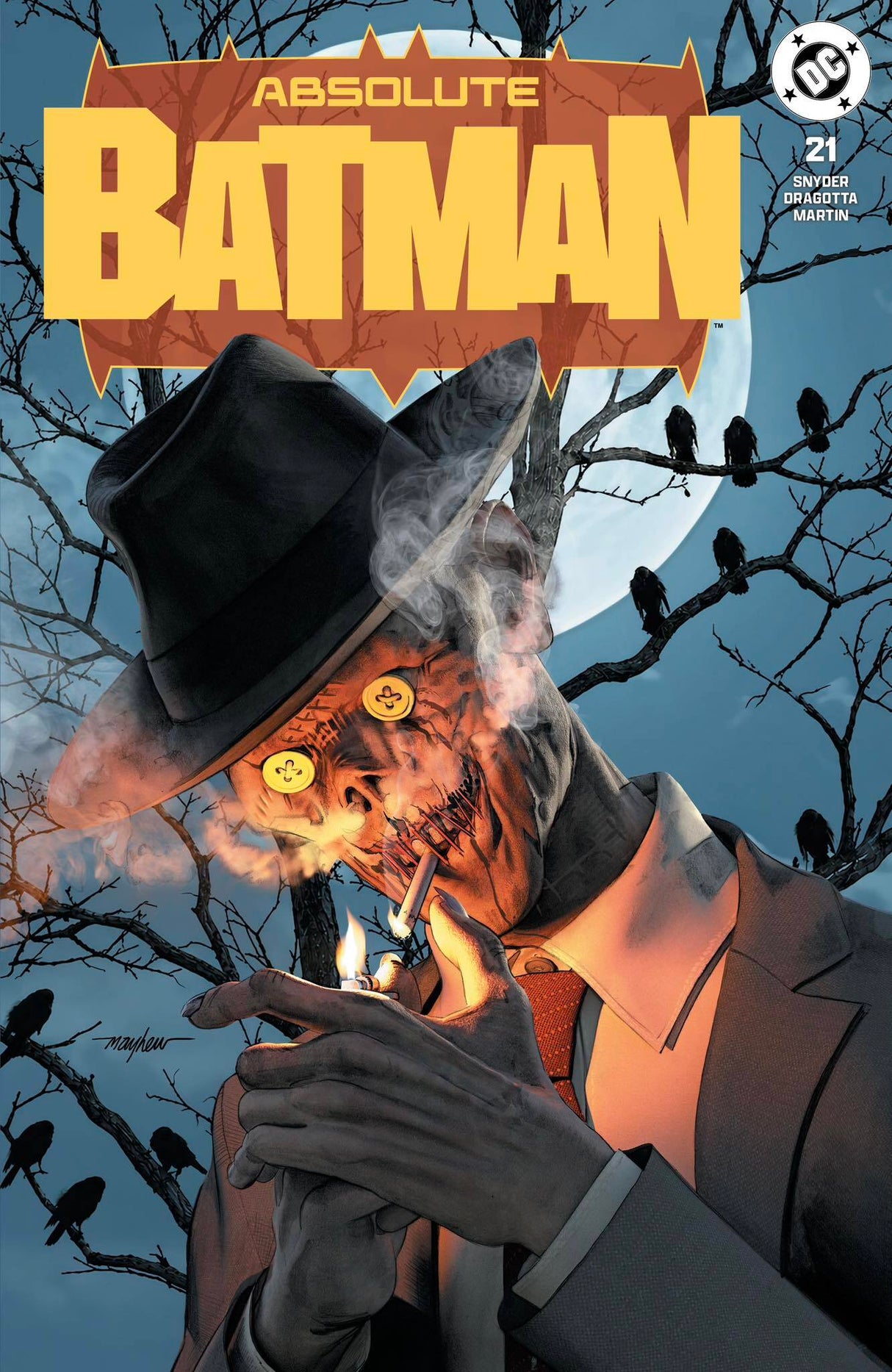 ABSOLUTE BATMAN #21 - MAYHEW - 3 COVER SET