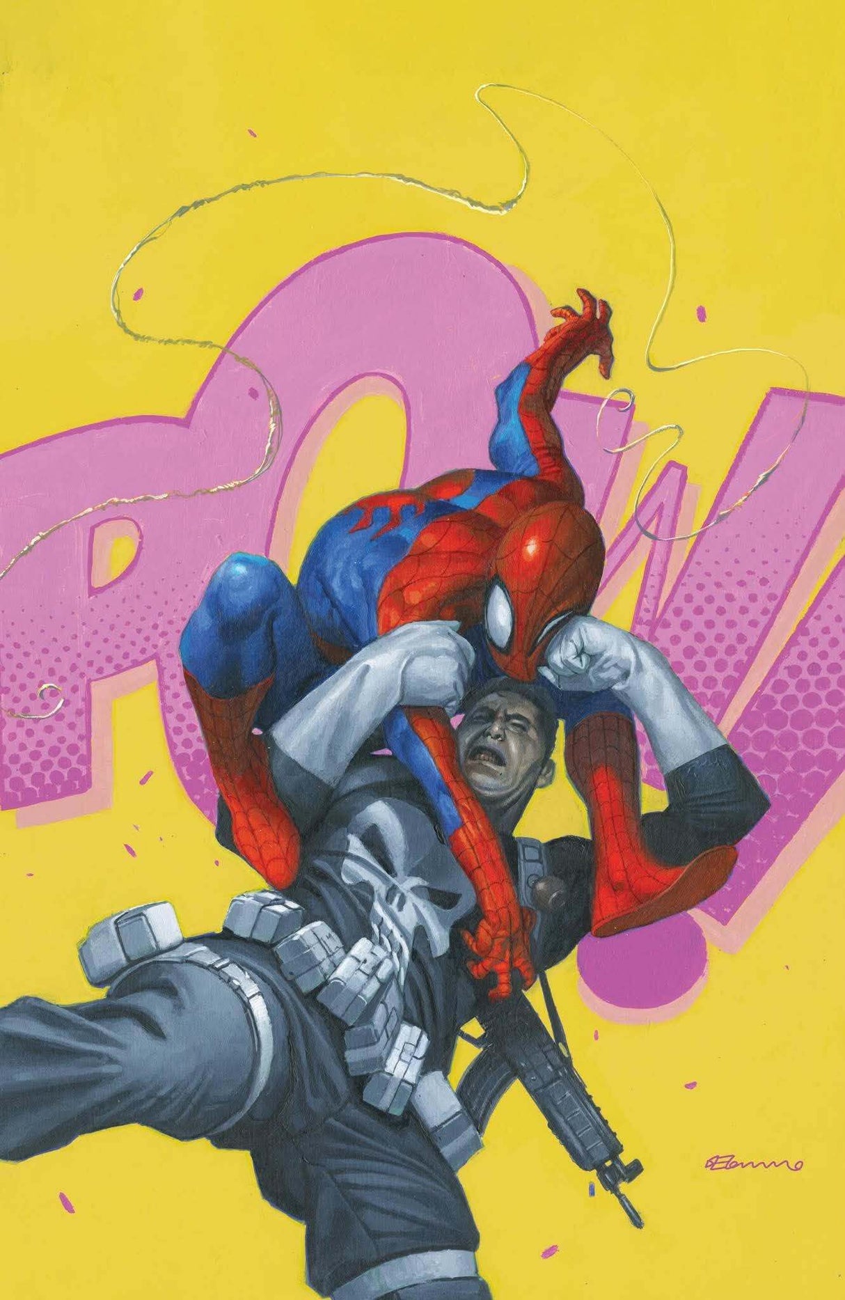 PUNISHER VS SPIDER-MAN #1 - TOMMASO - 3 COVER SET