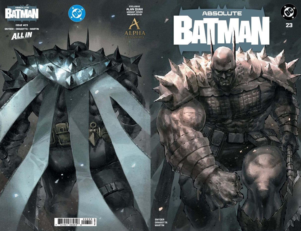 ABSOLUTE BATMAN #23 QUAH - ALPHA - TRADE DRESS - KEY ISSUE - LTD 3000