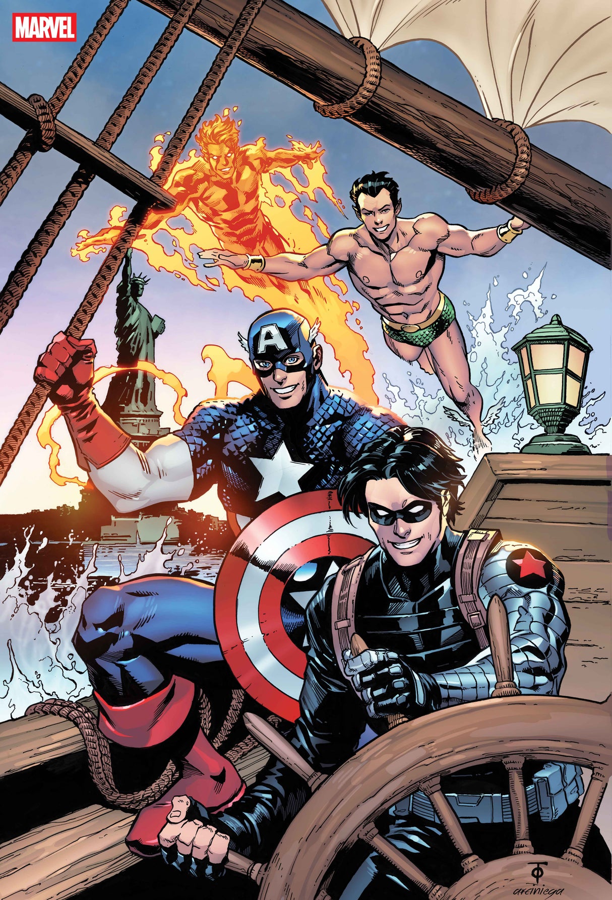 UNCANNY X-MEN #19 MARCUS TO 250TH HOMAGE VARIANT (RELEASE: 8/6/25)