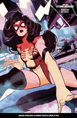 AMAZING SPIDER-MAN #16 SIMONE DI MEO FROM THE CHAOS A COSTUME VARIANT (RELEASE: 11/19/25)