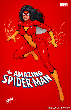 AMAZING SPIDER-MAN #22 DAVID NAKAYAMA COLOR BLOCK RED VARIANT - (RELEASE: 2/18/26)