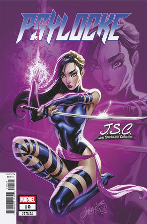 PSYLOCKE #10 J. SCOTT CAMPBELL JUST SPECTACULAR COLLECTION VARIANT (RELEASE: 8/20/25)