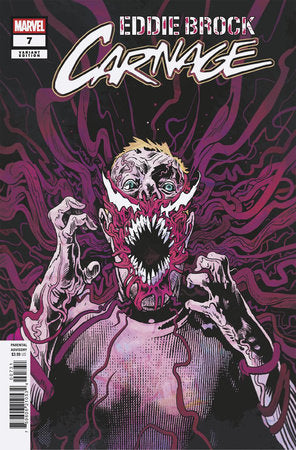 EDDIE BROCK: CARNAGE #7 MICHAEL WALSH VARIANT (RELEASE: 8/13/25)