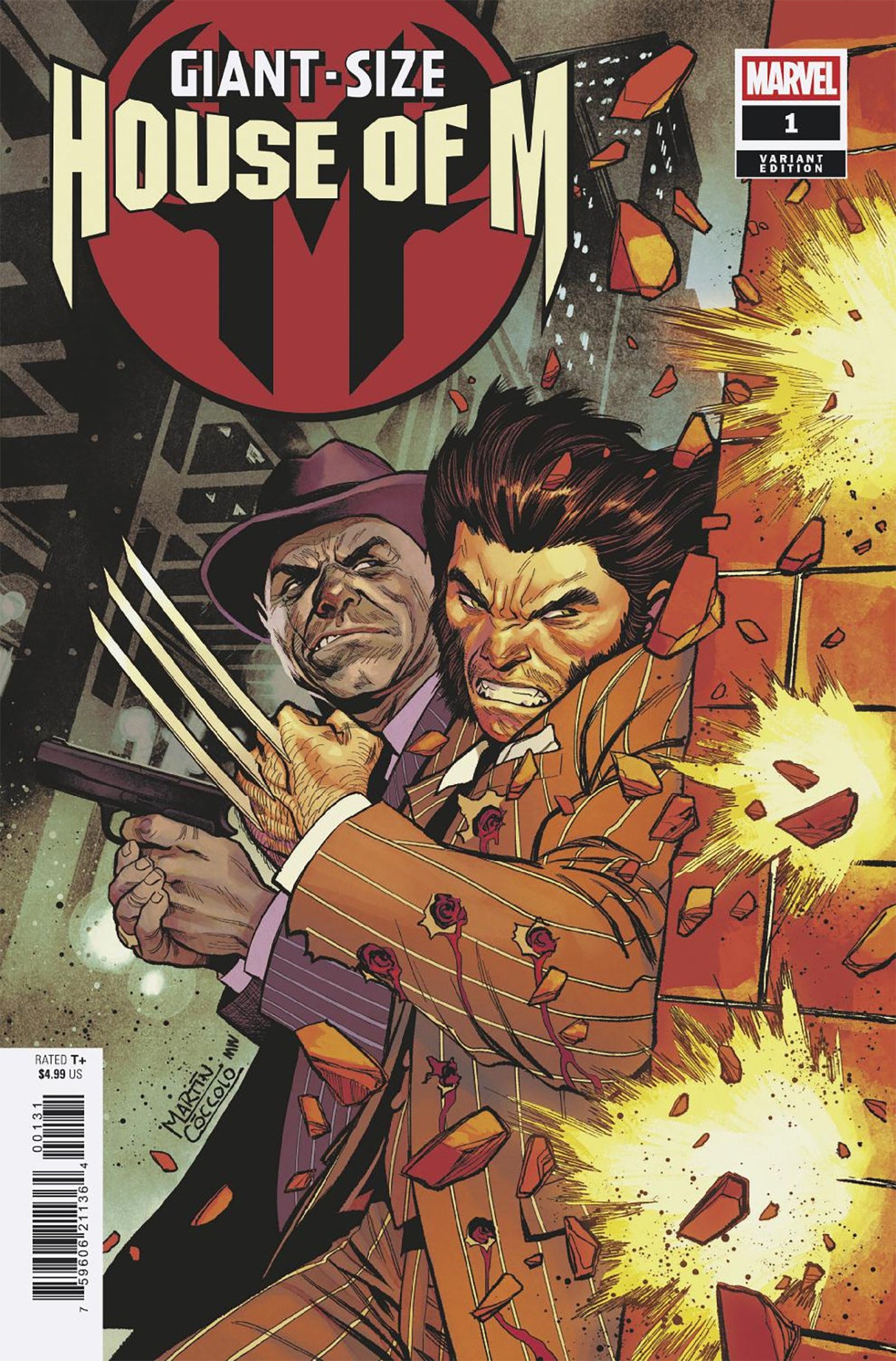 GIANT-SIZE HOUSE OF M #1 MARTIN COCCOLO SPOILER VARIANT (RELEASE: 7/16/25)